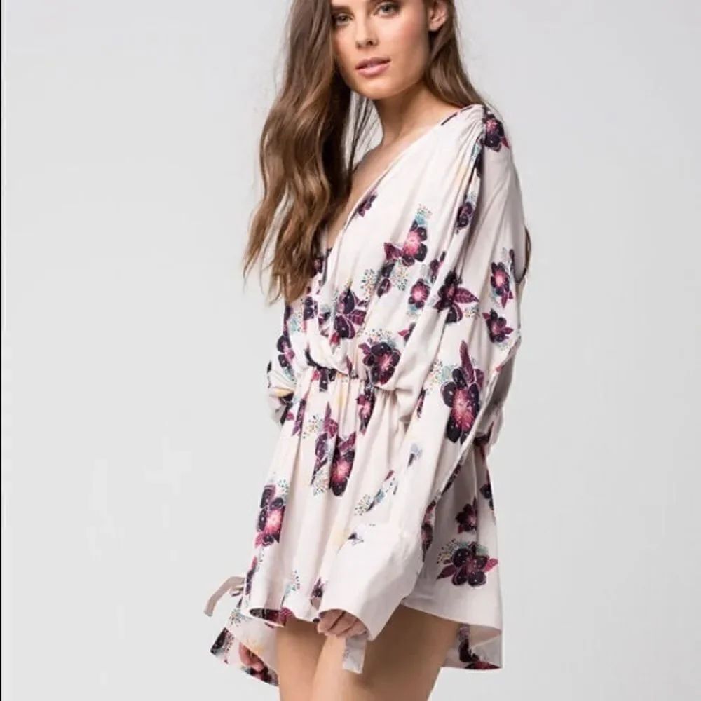 Free People Tuscan Dreams Floral Mini Dress Small - Picture 4 of 15